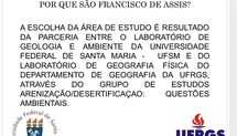 ATLAS GEOAMBIENTAL DE SÃO FRANCISNCO DE ASSIS