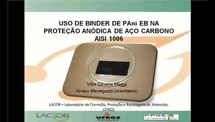 USO DE BINDER DE PAni EB NA PROTEÇÃO ANÓDICA DE AÇO CARBONO AISI 1006