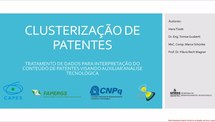 Clusterização de patentes - tratamento de dados do conteúdo de patentes visando auxiliar análise tecnológica