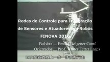 Redes de Controle para integração de sensores e atuadores em robô