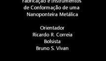 Produção e Caracterização de nanoponteiras usando Focused Ion Beam para montagem de um sistema Tip Enhanced Raman Spectroscopy ? TERS