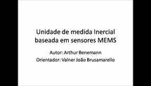 Unidade de Medida Inercial baseada em sensores MEMS